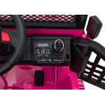 Elektrické autíčko Jeep BEAST 4x4 - MP3 - ružové